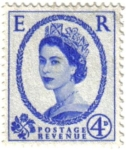Stamps United Kingdom -  Reina isabel II