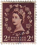 Stamps United Kingdom -  Reina isabel II