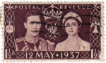Sellos de Europa - Reino Unido -  Coronación de George VI e Isabel 12 mayo 1937