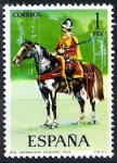 Stamps Spain -  Uniformes militares. Arcabucero ecuestre, año 1603.