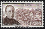 Stamps Spain -  Personajes españoles. Padre Pedro Poveda.