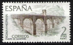 Stamps Spain -  Roma Hispania, Puente de Alcántara.