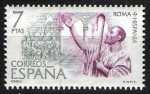Stamps Spain -  Roma Hispania, Ossio.