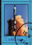 Stamps United Arab Emirates -  1970 Ajman: Lanzamiento capsula Geminis