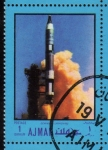Sellos de Asia - Emiratos rabes Unidos -  1970 Ajman: Lanzamiento capsula Geminis