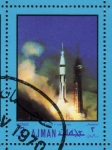 Stamps United Arab Emirates -  1970 Ajman:  Lanzamiento Apolo 7