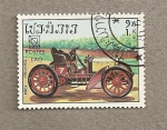 Stamps Asia - Laos -  Autos de competición
