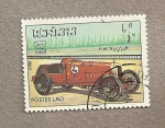 Stamps Laos -  Autos de competición