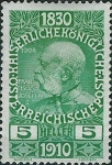 Stamps Austria -  Francisco José