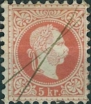 Stamps : Europe : Austria :  Francisco José