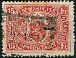Stamps Belgium -  Paquete postal-Escudo
