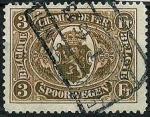 Sellos de Europa - Blgica -  Paquete postal-Escudo