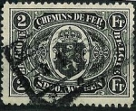 Stamps : Europe : Belgium :  Paquete postal-Escudo