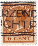 Stamps Netherlands -  Reina Guillermina I de los Países Bajos.