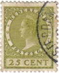 Stamps : Europe : Netherlands :  Reina Guillermina I de los Países Bajos.