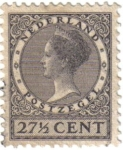 Stamps : Europe : Netherlands :  Reina Guillermina I de los Países Bajos.