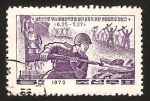 Stamps North Korea -  mes de la lucha antiamericana