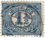 Stamps Netherlands -  Cifras. Nederland