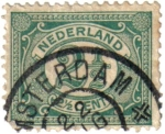 Stamps : Europe : Netherlands :  Cifras. Nederland