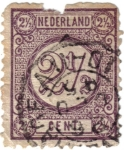 Stamps Netherlands -  Cifras. Nederland