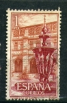 Stamps Spain -  Monasterio de Samos