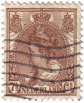 Stamps Netherlands -  Reina Guillermina