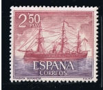 Stamps Spain -  Edifil  1608  Homenaje a la Marina Española  