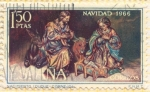 Stamps Spain -  Nacimiento, de Duque Cornejo