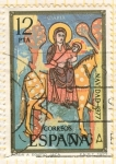 Stamps : Europe : Spain :  Huída a Egipto.
