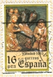 Stamps Spain -  La Natividad. Tortosa