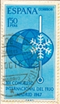 Stamps : Europe : Spain :  XII Congreso Internacional del Frío