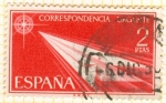 Stamps Spain -  Avíon de Papel