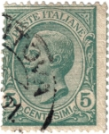 Stamps : Europe : Italy :  Victorio Emanuele III