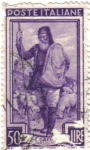 Stamps : Europe : Italy :  Italia oficios. Pastor de Cerdeña.