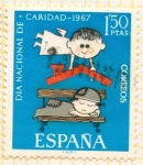Stamps : Europe : Spain :  Día Internacional de la Caridad.