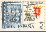 Stamps : Europe : Spain :  Primer sello de recargo, 1929.