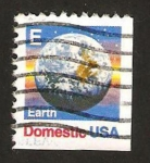 Stamps United States -  la tierra