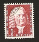 Stamps Switzerland -  albrecht von haller