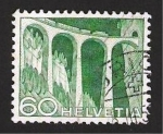 Stamps Switzerland -  puente ferroviario
