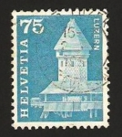 Stamps Switzerland -  luzerrn