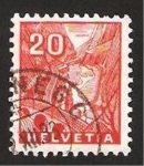 Stamps Switzerland -  275 - Carretera de Saint Gothard