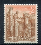Stamps Spain -  Castillo de Ponferrada