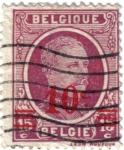 Stamps Belgium -  Alberto I de Belgique.