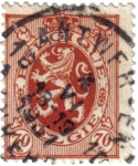 Stamps : Europe : Belgium :  León (heráldica)