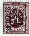 Stamps Belgium -  León (heráldica)