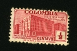 Stamps : America : Colombia :  Palacio de Comunicaciones