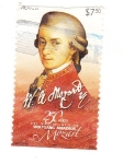 Stamps : America : Mexico :  wolfgang amadeus mozart