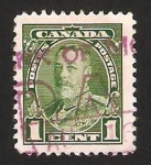 Stamps : America : Canada :  george V