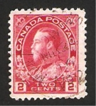 Sellos de America - Canad� -  George V