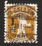 Stamps Switzerland -  walter tell